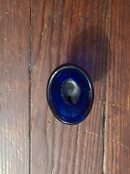 Wyeth Cobalt Glass Eye Wash Cup