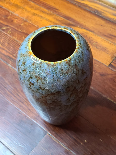 Burton's Blue & Orange Vase