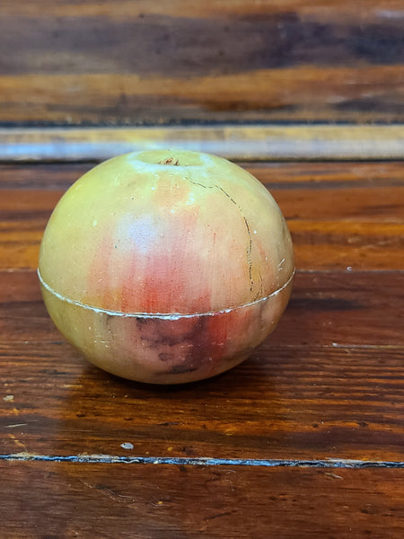 Alabaster Peach Trinket Box