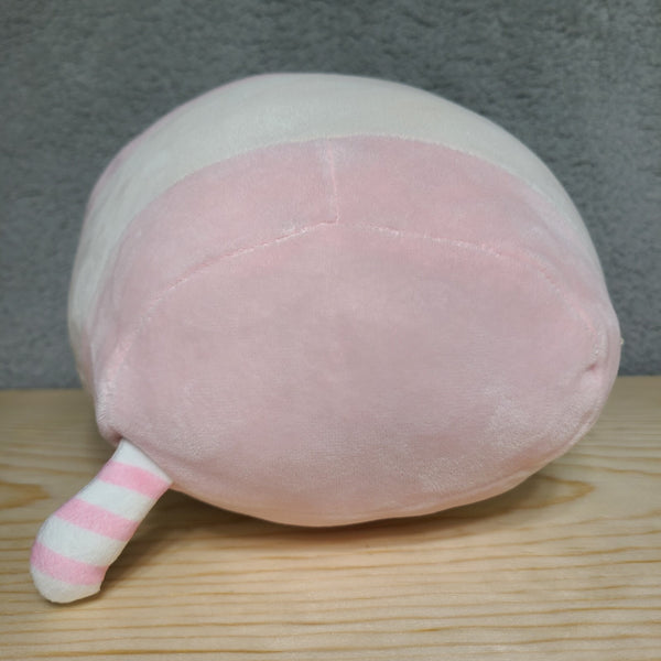 Squishmallow Amelia strawberry milk with straw approx 8 Inch