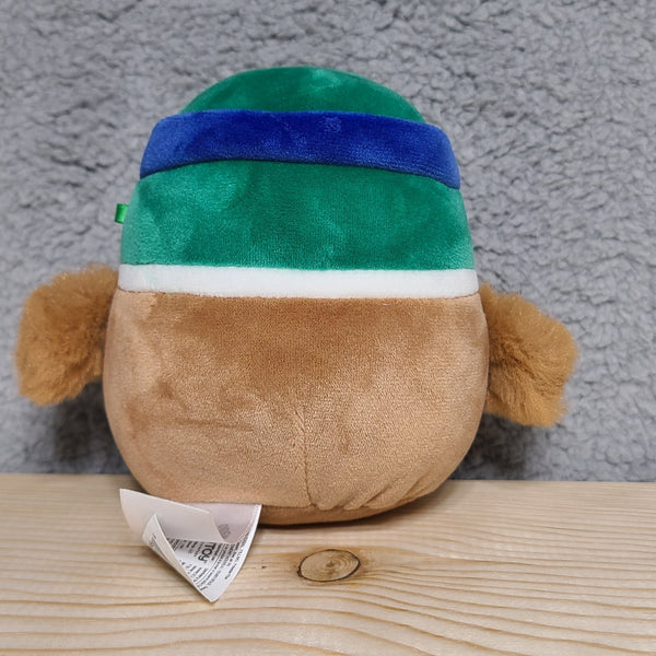 Avery The Duck With Sweatband And Football Patch 5” Squishmallow