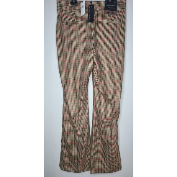 Banana Republic High Rise Flare Stretch Pants Tailored Performance Size 6 NWT