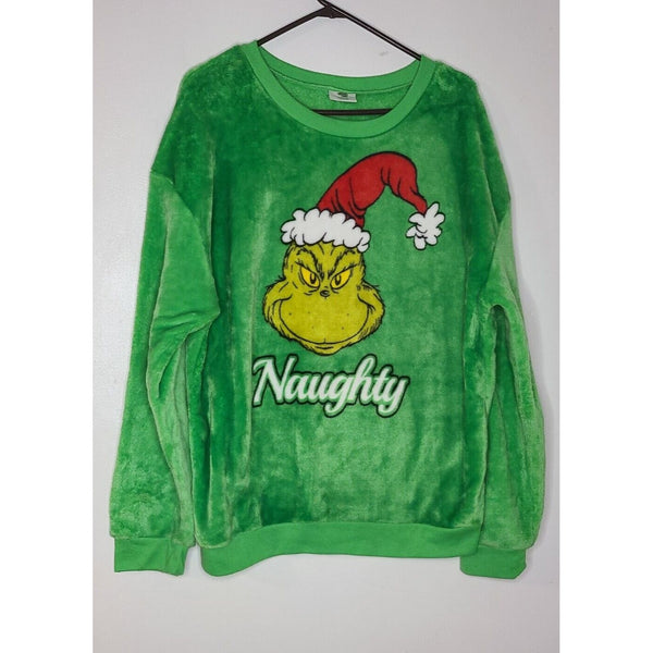 The Grinch Sweater  Unisex size XXL Pullover Fleece