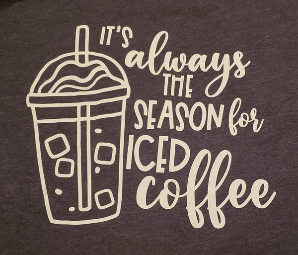 It's always the season for iced coffee