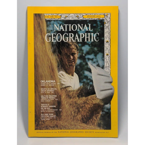 National Geographic Magazine - August 1971 Vol 140  No 2 Oklahoma