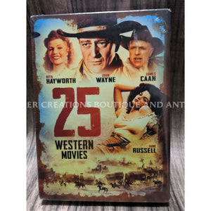 25-Film Big Box Of Westerns (Dvd 2015 5-Disc Set)