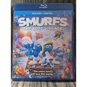 Smurfs: The Lost Village (Blu-ray, 2017) New-Sealed