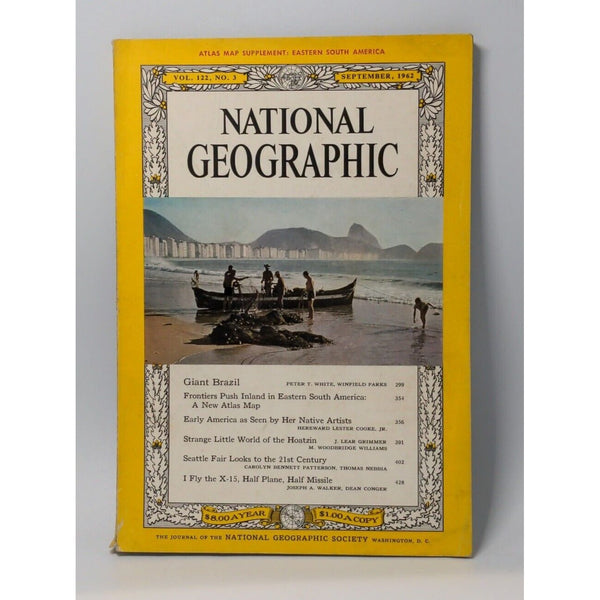 National Geographic September 1962 Vol. 122 No. 3