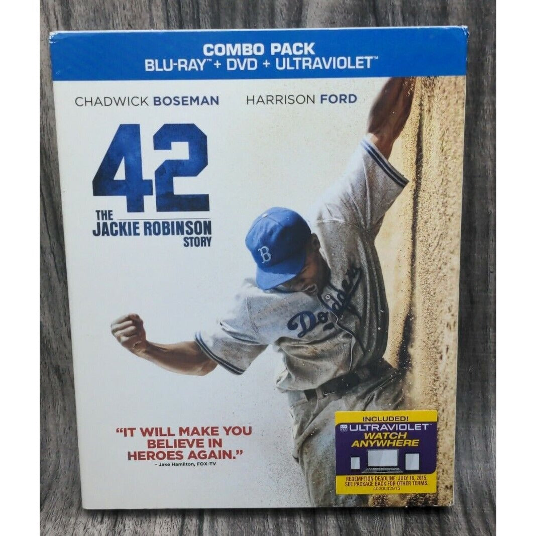 42 (Blu-ray Disc, 2013, 2-Disc Set)