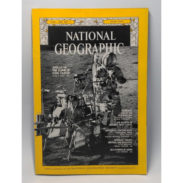 National Geographic Magazine July, 1971 Vol. 140, No. 1 Apollo 14 The Climb Up