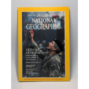 National Geographic Magazine  May 1985 Vol 167 No 5 Vietnam Memorial War