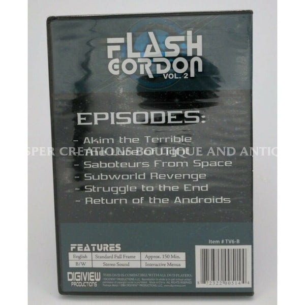 Classic Tv Series - Flash Gordon: Volume 2 (Dvd 2006)