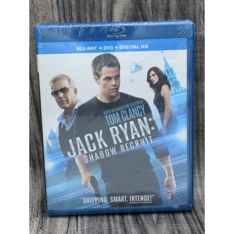 Jack Ryan: Shadow Recruit (Blu-ray, 2014)