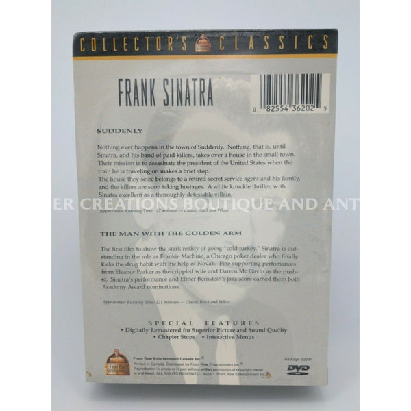 Frank Sinatra - 2 Pack: Suddenly/the Man With The Golden Arm (Dvd 2003 2-Disk