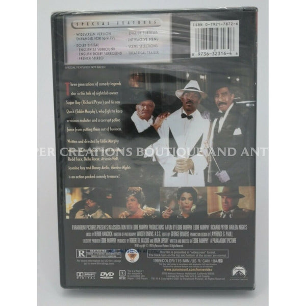 Harlem Nights Dvd Eddie Murphy(Dir) 1989 New-Sealed