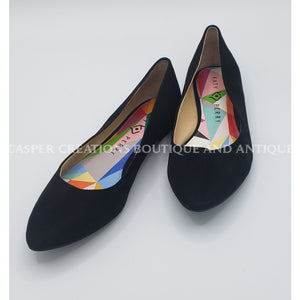 Katy Perry Black Micro-Suede The Sister Flats 8