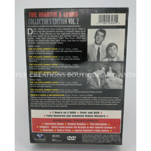 Martin And Lewis Collectors Edition Vol. 2 (Dvd 2005) New-Sealed.