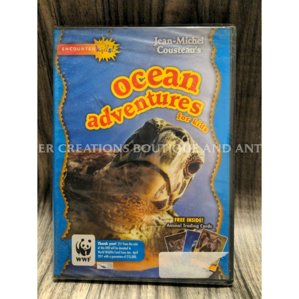 Ocean Adventures For Kids W/ Animal Trading Cards Dvd