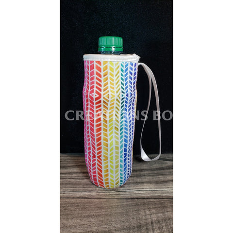 Rainbow Arrows Water Bottle Holder