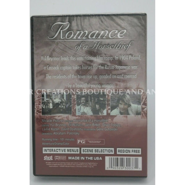 Romance Of A Horsethief (Dvd 2004) New-Sealed
