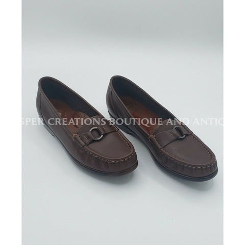 Sas Womens Shoes Loafers Brown 7 1/2 Tripad Comfort Foot Bed Usa