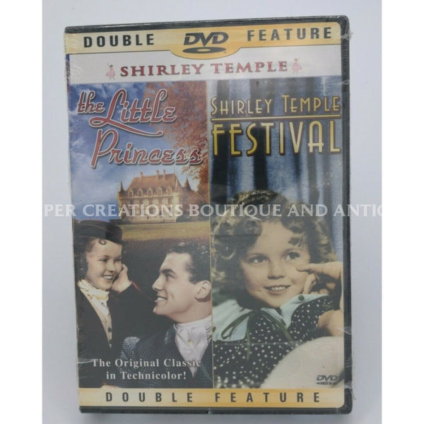 Shirley Temple Double Feature: Little Princess/ Festival Dvd New