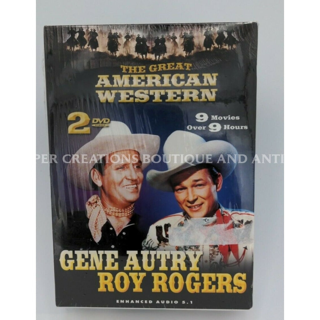 The Great American Western Vol. 3: Gene Autry Roy Rogers (Dvd 2003 2-Disc S