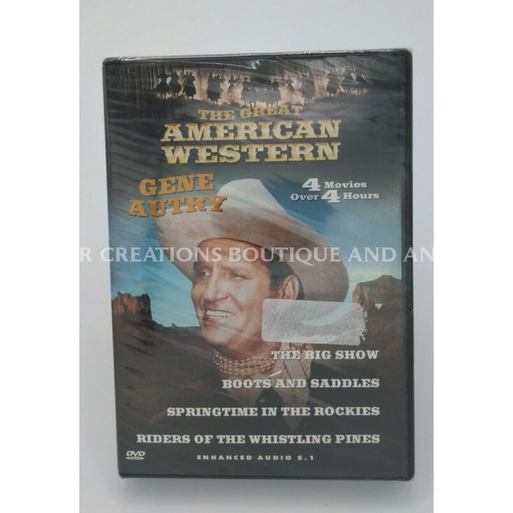 The Great American Western - Vol. 5: Gene Autry Dvd 2003 Four Films On 1 Disk