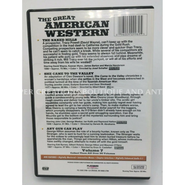 The Great American Western - Vol. 7 (Dvd 2003 Four Films On One Disc)