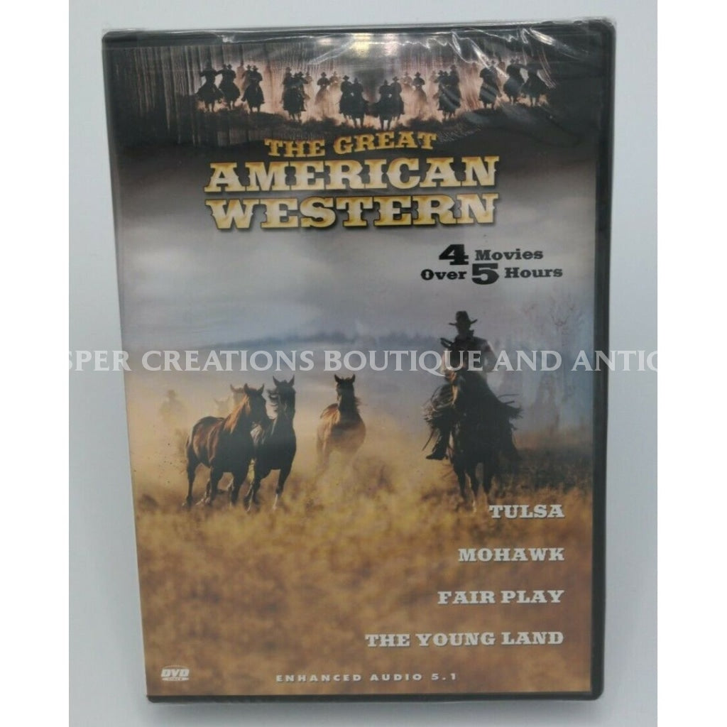 The Great American Western - Vol. 8 (Dvd 2003 Four Films One Disc) New-Sealed