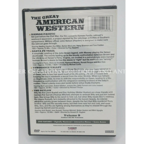The Great American Western - Vol. 9 (Dvd 2003 Four Films On One Disc)