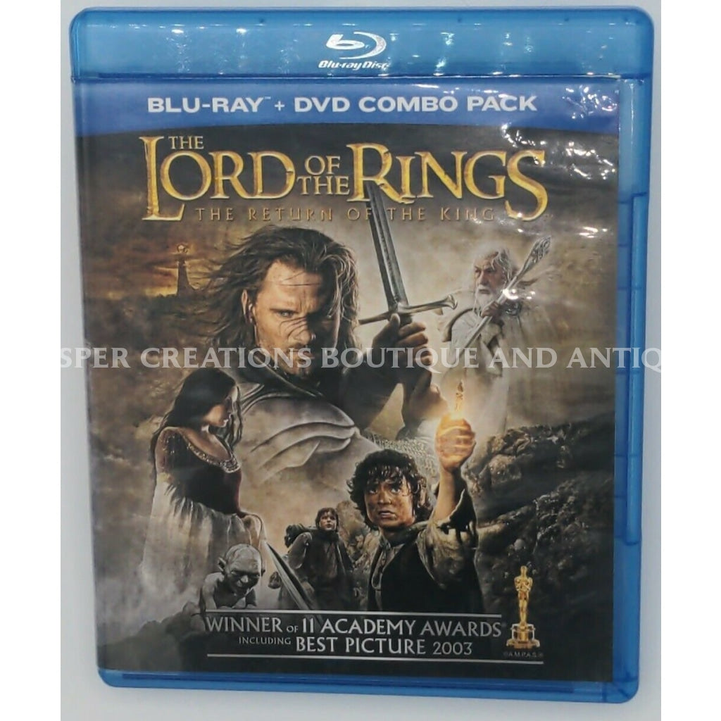 The Lord Of The Rings Return King Blu Ray + Dvd Movies & Tv:dvds Blu-Ray Discs