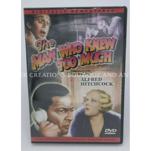 The Man Who Knew Too Much (Dvd) Alfred Hitchcock Slim Case