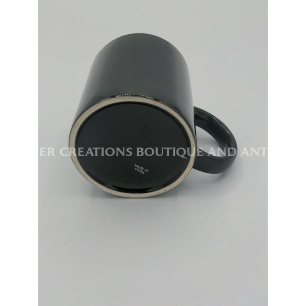 The Tonight Show With Jay Leno Black White Souvenir Guest Coffee Mug Talk