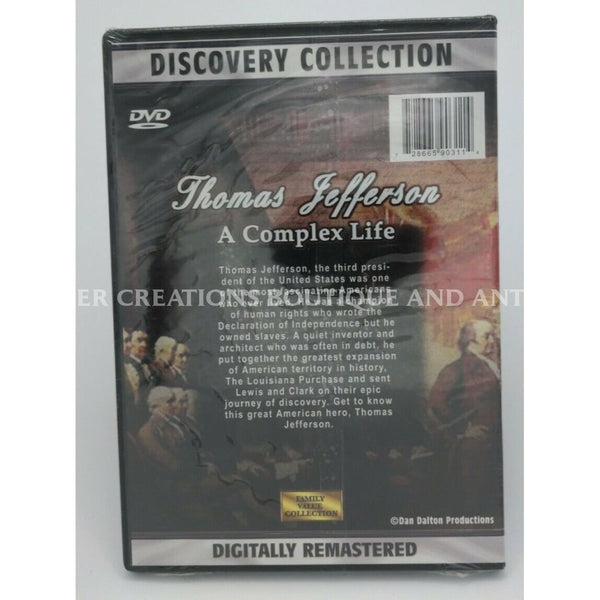 Thomas Jefferson A Complex Life Discove Dvd New