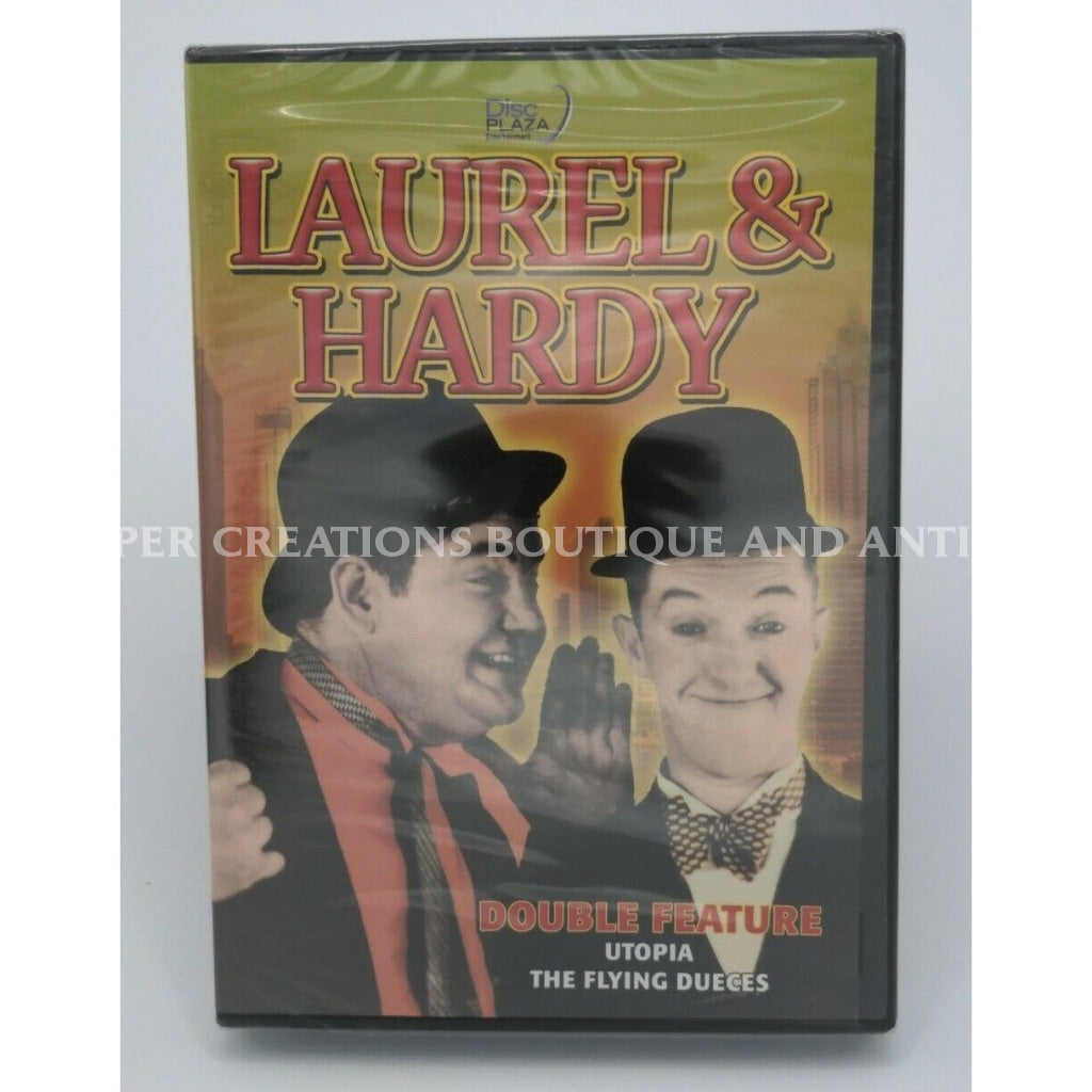 Utopia & The Flying Dueces Dvd Stan Laurel Oliver Hardy (Dp2001) New-Sealed